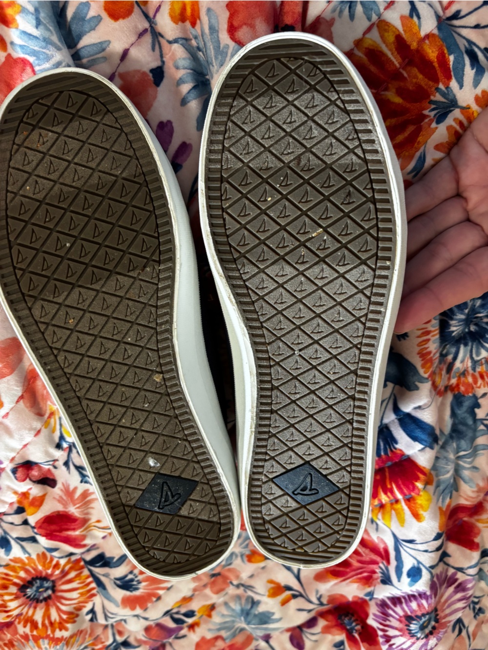 Sperry Crestvibe Navy Canvas Sneakers Women’s 9 👟 - Picture 5 of 6